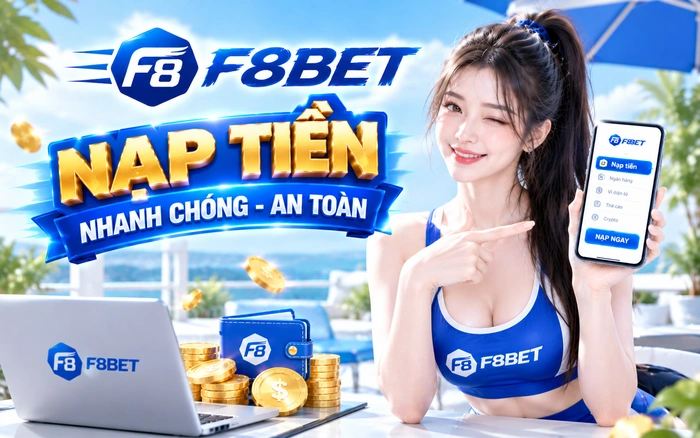 Hướng dẫn nạp tiền F8BET đơn giản, an toàn